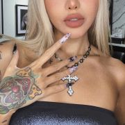 Wujasmine Press on nails 1013Blackpink Nail Set