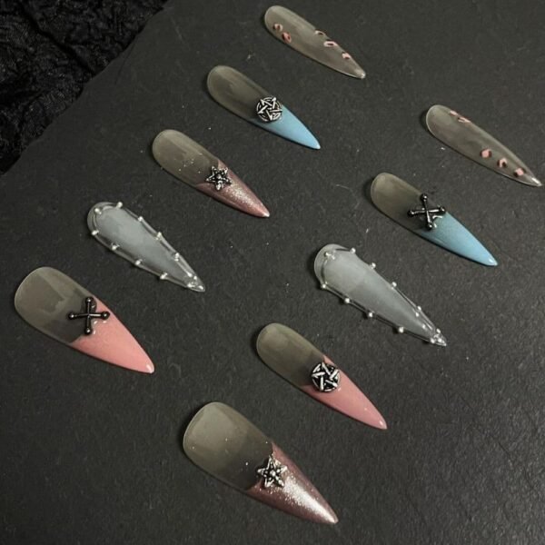 Wujasmine Press on nails 66