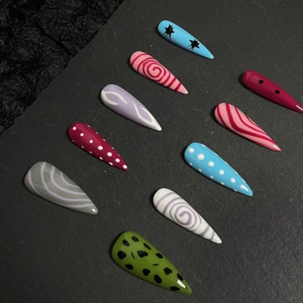 Wujasmine Press on nails 62