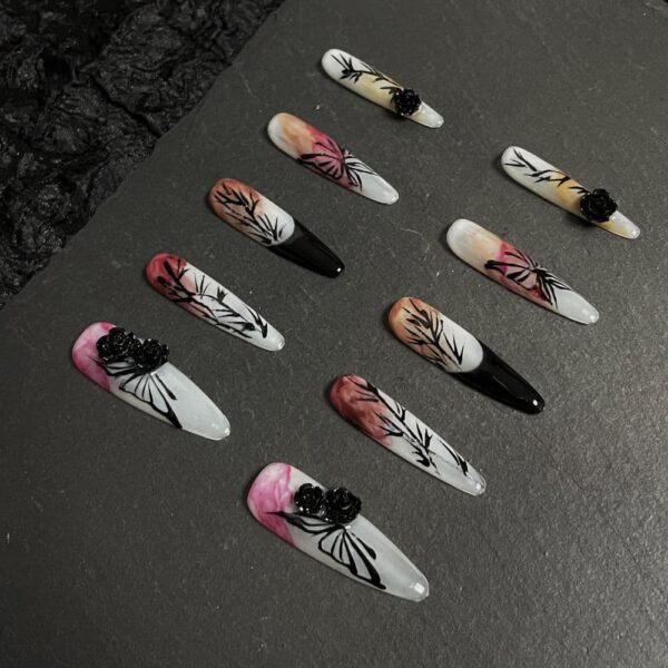 Wujasmine Press on nails39