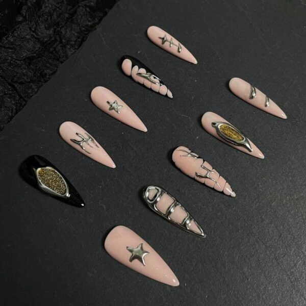 Wujasmine Press on nails 208